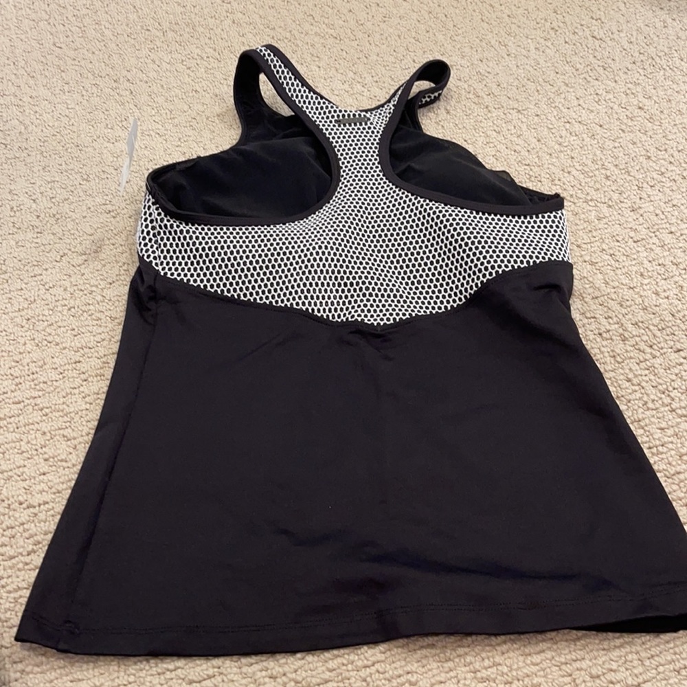 NWT Koral Activewear Deviate Black Racerback Tank - Picture 6 of 7